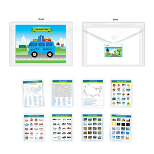 Road trip scavenger hunt activity pack. tribegift.com