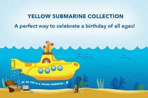 A classic Yellow Submarine Party is a perfect way to celebrate a birthday of all ages. Enjoy browsing our selection. And as you do, you may find yourself singing the lyric! tribegift.com “In the town where I was born lived a man who sailed the sea...